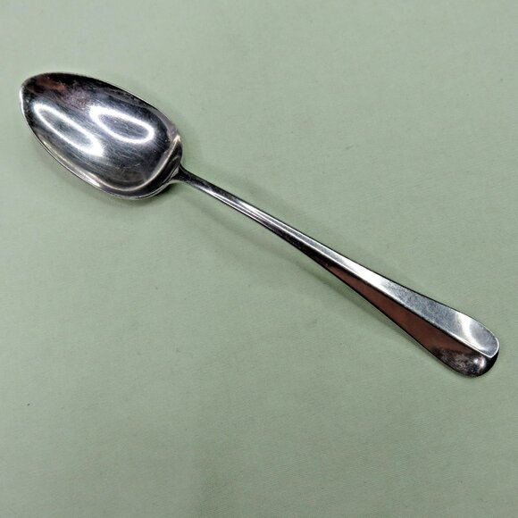 Gorham Silver Stainless Steel Colonial Tipt Teaspoon 6 1/8 in - Picture 1 of 4